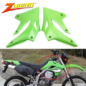 Cubierta Lateral para Motocicleta Zuqing LX107 Verde para Kawasaki KLX250, Panel de Protección Izquierdo y Derecho para Tanque de Combustible de Motocicleta Todoterreno - Product Image 1
