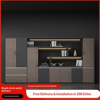 WJG-242X Meuble de classement commercial en bois moderne verrouillable avec tiroirs, unité de rangement de bureau et design de fond