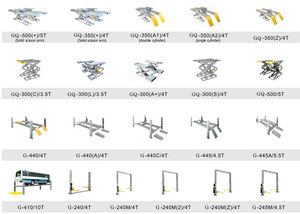 Gunting pelurus roda GQ500 + 5T, kendaraan mobil besar Platform hidrolik silinder ganda - Product Image 3