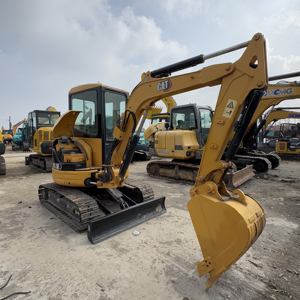 Mini pelle CAT 303.5 de qualité industrielle - Conception compacte à rayon réduit, entretien facile, équipement d'excavation de construction - Product Image 5