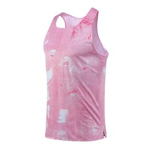 Custom Logo <b>Mens</b> Running Vest Marathon Training <b>Singlet</b> - Product Image 5