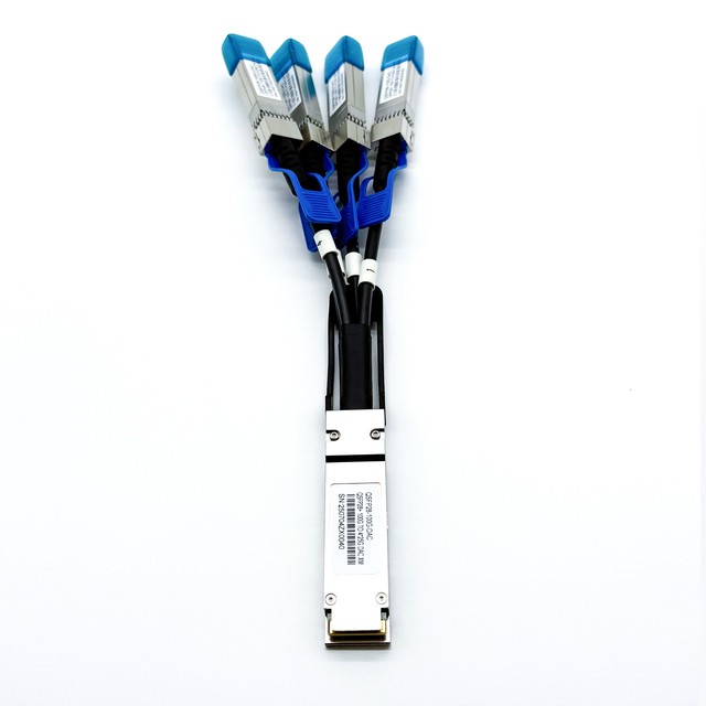 High-Speed 100G SFP+ DAC Cable 1m Passive Copper Twinax Direct Attach for Switch Server SFP Transceiver Router for Fiber Optic