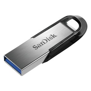 Chiavetta USB Tipo-A 128GB ULTRA Flair Plata y Negro SDCZ73 128G G46 - Product Image 1