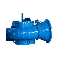 Mini-turbine hydraulique à faible chute avec générateur à excitation sans balais
