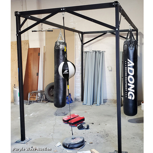 Supporto Fitness AIDONG Nuovo Design Stazione Boxe con Palla Torre <span class=keywords><strong>Rack</strong></span> Telaio per Sacco da Boxe - Product Image 5
