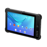 Tablet Industrial Resistente Android Octa Core IP65 Impermeable de 10.1 Pulgadas 10000mAh con NFC Frontal, GPS y Escáner de Huellas Dactilares Opcional