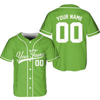 Jersey Baseball Nama dan Nomor Tim yang Dapat Disesuaikan, Seragam Jersey Baseball untuk Penggemar Baseball Pecinta Baseball