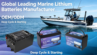 Sistema de Monitoreo Remoto para Baterías Marinas Grupo 31, Batería de Litio LiFePO4 36V 60Ah Impermeable para Embarcaciones de Pesca y Yates