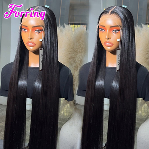 โปรโมชั่น Black Friday วิกผมแท้ 100% ไม่ต้องใช้กาว ผลิตภัณฑ์จัดแต่งทรงผม วิกผม HD Lace Frontal แบบตรงจากจีน ขายส่ง - Product Image 1