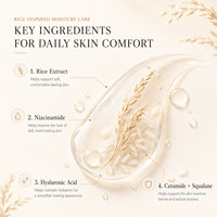 Kit de Soins Visage OEM à l'Extrait de Riz Alpha Arbutine Céramide Squalane Éclaircissant Anti-Âge Hydratant – Vente Directe Usine