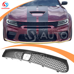 Honghang marque prix usine PP matériel brillant noir <span class=keywords><strong>pare</strong></span>-chocs de voiture grilles de calandre pour Dodge chargeur accessoires 2015-2021 - Product Image 3