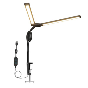 Northland Đa Góc Xoay Siêu Lớn Phạm Vi Ánh Sáng Có Thể Tháo Rời Clip Có Thể Gập Lại Đầu Kép Đèn L Hình Dạng Bàn Đèn LED Bảng Ánh Sáng - Product Image 3