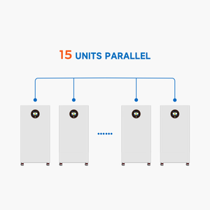 Batería Solar Fotovoltaica KEVOLT de 20 kWh, Batería de Litio de 48 V y 200 Ah, Paquete de Baterías LiFePO4 para Almacenamiento de Energía Doméstica para Sistemas Solares - Product Image 4