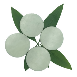 หยกคอนเทอร์รี่ทรงกลมขนาด 50 มม. ขัดเงา สำหรับงานหัตถกรรมจากหินกึ่งมีค่า - Product Image 2