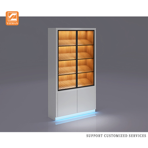 Tùy chỉnh hiện đại hàng đầu thiết kế hiển thị Showcase cho thuốc lá và xì gà cao cấp tủ thuốc lá và xì gà Rack hiển thị - Product Image 2