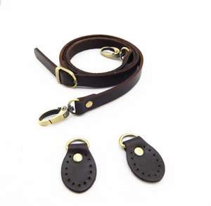 Tracolla singola in <span class=keywords><strong>pelle</strong></span> di mucca tracolla regolabile da 120cm per borsa da donna - Product Image 3