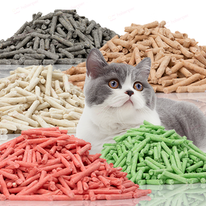 Litière pour chat en tofu, vente en gros d'usine, contrôle des odeurs, sans poussière, 100% naturelle, forte absorption - Product Image 1