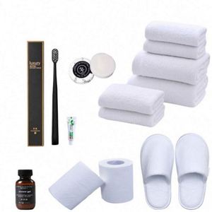 One-Stop Hotel Supplies Eco Friendly Disposable Dental Hygiene Kit Spa Bathroom Amenities 5 Star Luxury Custom Logo Color Airbnb - Product Image 6