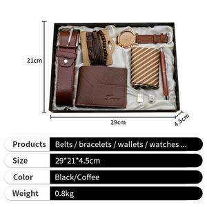 Luxury Men Watch <b>Gift</b> Box Leather Wallet Father's Day Birthday Man Pen <b>Gift</b> Set for Business - Product Image 3