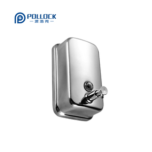 Thép Không Gỉ Xà Phòng <span class=keywords><strong>Dispenser</strong></span> 500 800 1000Ml Vuông Treo Tường 304 Thép Không Gỉ Tay Xà Phòng Lỏng <span class=keywords><strong>Dispenser</strong></span> - Product Image 3