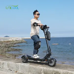 Unicool 52v 18.2ah lithium battery friendly adult off road dual motor electric scooter monopatino elettricoous 2000w
