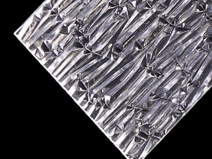 Trang trí tấm kết cấu Polystyrene tấm khuôn mẫu <span class=keywords><strong>Acrylic</strong></span> kết cấu PS khuếch tán tấm cho ánh sáng - Product Image 2