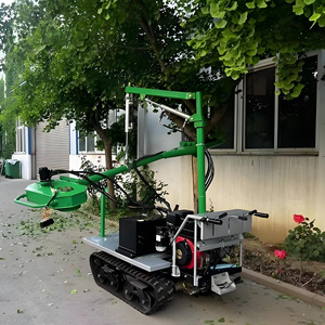 Directo de fábrica de alta eficiencia certificado CE Tree Shaker Crawler Máquina cosechadora de aceitunas - Product Image 2