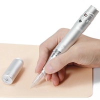 4 warna kualitas terbaik mesin tato riasan permanen pena Microblading nirkabel pena tato alis isi ulang