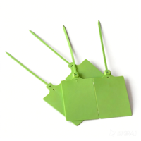 Étiquettes personnalisées Ningfei NFP PP pour vêtements industriels, étiquettes imprimées avec nom et logo, attaches en plastique pour câbles, longueur 400 mm, largeur 3,6 mm, -50~+80
