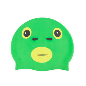 หมวกว่ายน้ำทรงโดมยาวทำจากซิลิโคนพิมพ์ลายตะเข็บเร็วผมยาว AI-MICH ออกแบบได้ตามต้องการ - Product Image 4