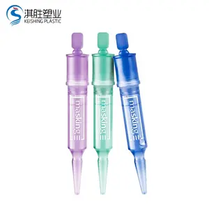 4ml PP 화장품 주사기 튜브 혈청 주사기 병 플라스틱 앰플 병 얼굴 혈청 에센스 액체 플라스틱 앰플