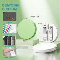 Ensemble de coupe-ongles ultra-affûtés avec logo personnalisé, outil de soin des ongles, acier inoxydable, coupe-ongles pour doigts et orteils, pour cadeaux promotionnels
