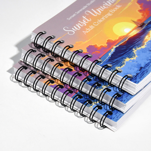 Libro de Colorear Personalizado para Adultos, Encuadernación en Espiral, Impreso en Papel de Calidad, Impresión Personalizada - Product Image 5