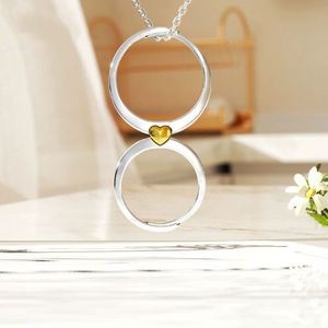 925 <b>Silver</b> Plated Romantic Magnetic Attract Each Heart Puzzle Couple <b>Ring</b> for Lover Man Woman <b>Adjustable</b> Open Wedding Jewelry - Product Image 4