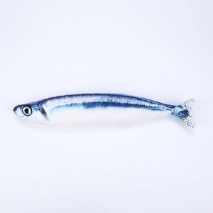 Coussin interactif en peluche de <span class=keywords><strong>poisson</strong></span> pour chat, <span class=keywords><strong>jouet</strong></span> à mâcher en coton, motif dessin animé, vente en gros - Product Image 2