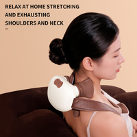 Nouveauté : Masseur de cou pour soulager la douleur, massage profond des tissus, shiatsu, masseur de cou et d'épaules entièrement automatique avec outils de massage chauffants