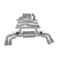 Système d'échappement SS304 pour BMW 540 540i G30 G38 B58 3.0T, silencieux avec soupape intelligente et contrôleur de soupape