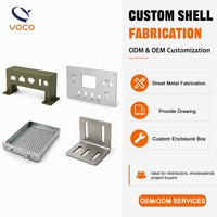 Fabrication sur mesure en aluminium, découpe laser, soudage, pliage CNC pour pièces de matériel de rack de serveur de centre de données