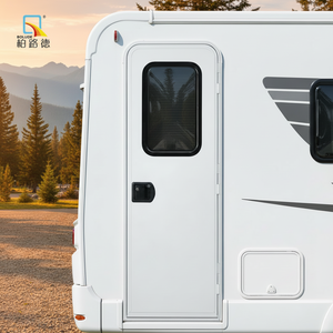 Venta Directa de Fábrica, <span class=keywords><strong>Puerta</strong></span> de Entrada para RV de Aluminio de Alta Calidad con Mosquitera para <span class=keywords><strong>Autocaravana</strong></span>, 580*1200mm - Product Image 5