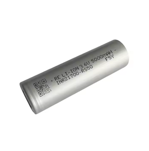 แบตเตอรี่ RS50 INR21700 ความจุ 5000mah อัตราการคายประจุ 70A ลิเธียมไอออน 3.7v เซลล์ 21700 แบตเตอรี่แบบชาร์จได้ - Product Image 1