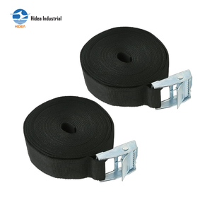 Tensor <span class=keywords><strong>de</strong></span> Correas Industrial <span class=keywords><strong>de</strong></span> Liberación Rápida con Hebilla <span class=keywords><strong>de</strong></span> Leva, 1 pulgada, BS 350 kg, Galvanizado, ASME B30.9 EN12195-2 para Amarre - Product Image 3