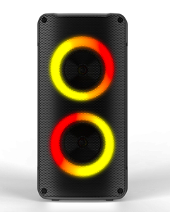 Altavoz Bluetooth portátil más vendido en línea del año 2023, 20W <span class=keywords><strong>RMS</strong></span>, con dos micrófonos inalámbricos - Product Image 3