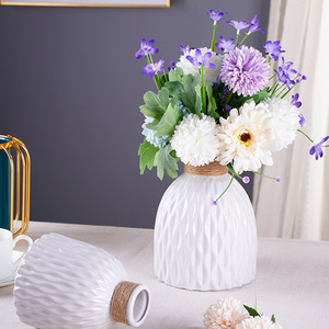 Jarrones de cerámica de onda creativa, ornamento de escritorio, macetas de <span class=keywords><strong>flores</strong></span> nórdicas, decoración para habitación de boda, decoración del hogar, balcón, jarrones - Product Image 3