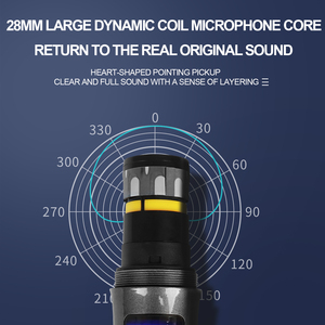 Sistema de Micrófono Inalámbrico UHF Portátil con Interfaz de Tarjeta de Sonido USB, Micrófono para Computadora de Escritorio, Incluye Auriculares - Product Image 5