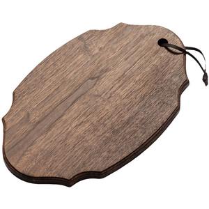 Planche à découper en <span class=keywords><strong>bois</strong></span> de noyer <span class=keywords><strong>noir</strong></span>, personnalisée en usine, style vintage, pour steak, pain, desserts, cadeau, pique-nique, fête - Product Image 1