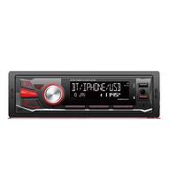 Autoradio Universal de Alta Potencia con Panel Desmontable, Reproductor MP3, USB, Tarjeta TF, Radio FM, Estéreo, Cargador para Auto, 1 Año de Garantía