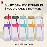 Gobelet en plastique écologique de 22 oz avec couvercle et paille, personnalisable avec logo, vierge pour sublimation, pour articles promotionnels, festivals et fêtes