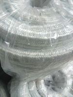 Emballage de presse-étoupe en fibre de céramique à haute température joint de boulon d'étanchéité de presse-étoupe avec revêtement en silicone