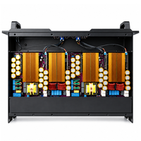 Amplificateur de puissance numérique de classe D 4 canaux 2U DF1300 1300W sous 8 ohms 2000W sous 4 ohms Son clair pour sonorisation de ligne (Line Array) en tournée