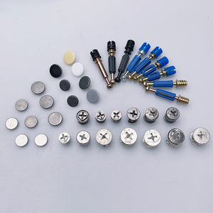 <b>Cabinet</b> Joint Bolt Fitting Plastic Furniture Accessories Mini Fixing Connecting Rod Bolts Zinc Plated Cam <b>Lock</b> Bolt Screw - Product Image 4